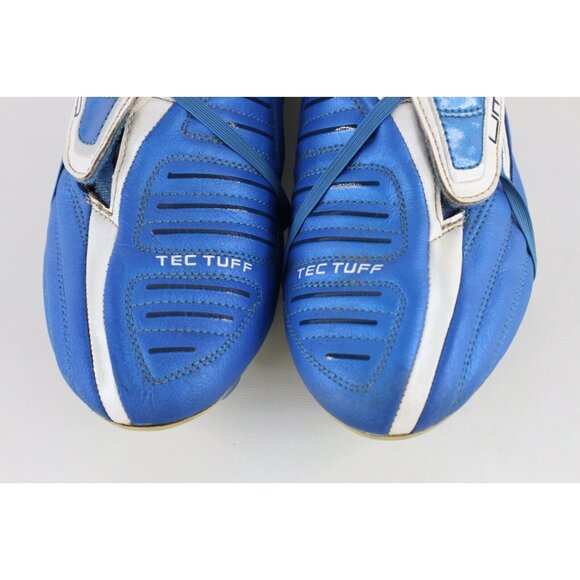 Vintage Umbro Mens 11 Kangaroo Leather XAI V Soccer Cleats Shoes Blue White FG main image 10